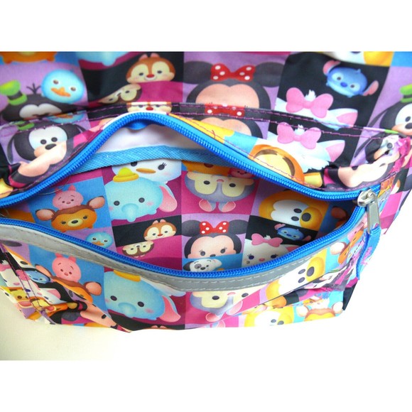 Disney Tsum Tsum Emoji Winnie the Pooh character Backpack School Bag Tote - Picture 6 of 8